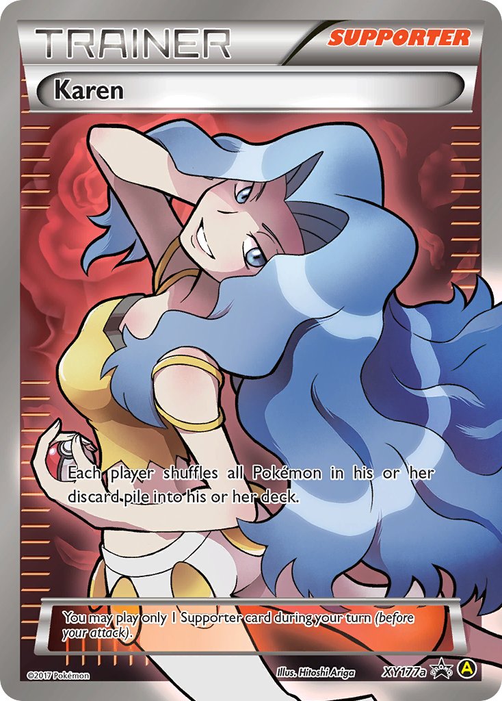 Karen (XY177a) [Alternate Art Promos] | Fandemonia Ltd