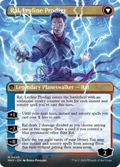 Ral, Monsoon Mage // Ral, Leyline Prodigy (Borderless) [Modern Horizons 3] | Fandemonia Ltd