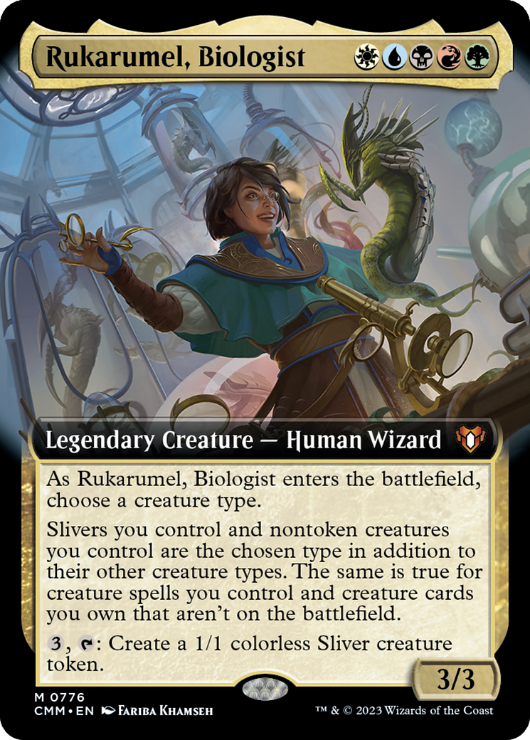 Rukarumel, Biologist (Extended Art) [Commander Masters] | Fandemonia Ltd