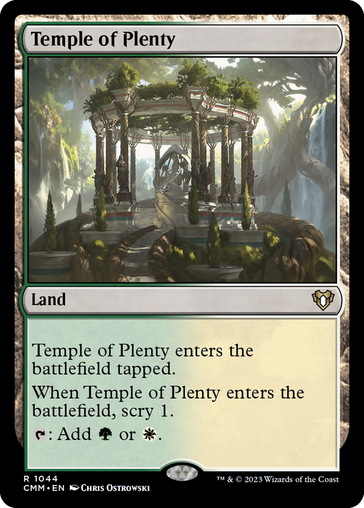 Temple of Plenty [Commander Masters] | Fandemonia Ltd