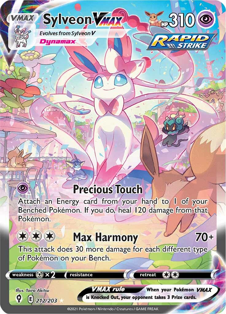 Sylveon VMAX (212/203) [Sword & Shield: Evolving Skies] | Fandemonia Ltd