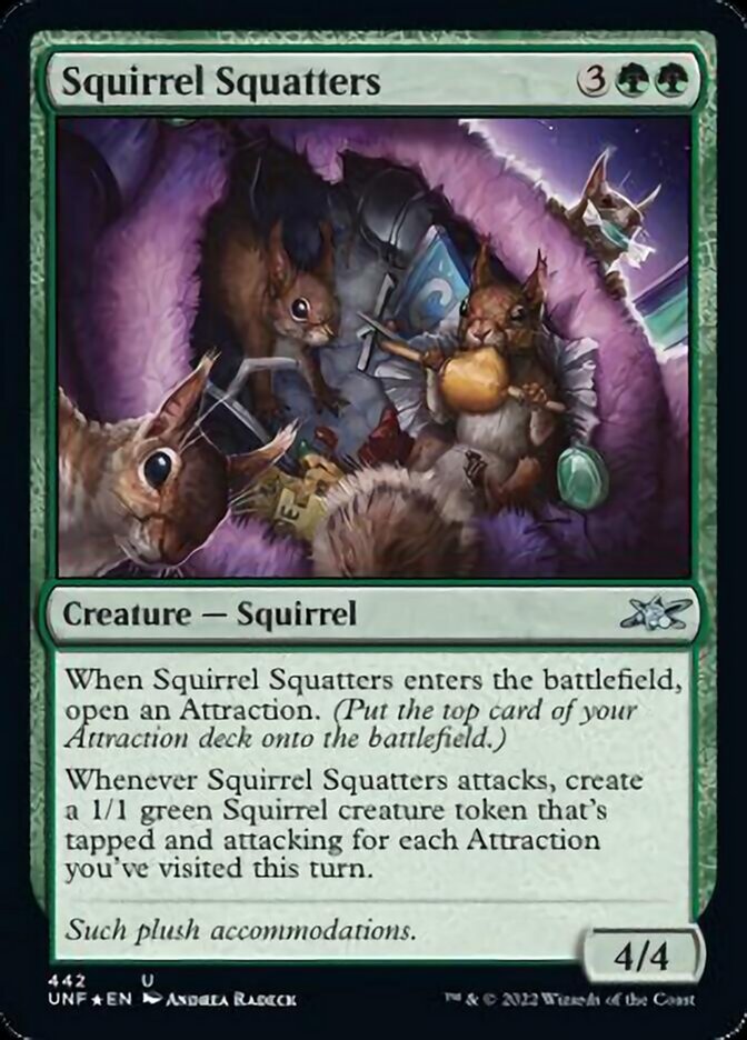 Squirrel Squatters (Galaxy Foil) [Unfinity] | Fandemonia Ltd