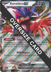 Koraidon ex (125/198) (Jumbo Card) [Scarlet & Violet: Base Set] | Fandemonia Ltd