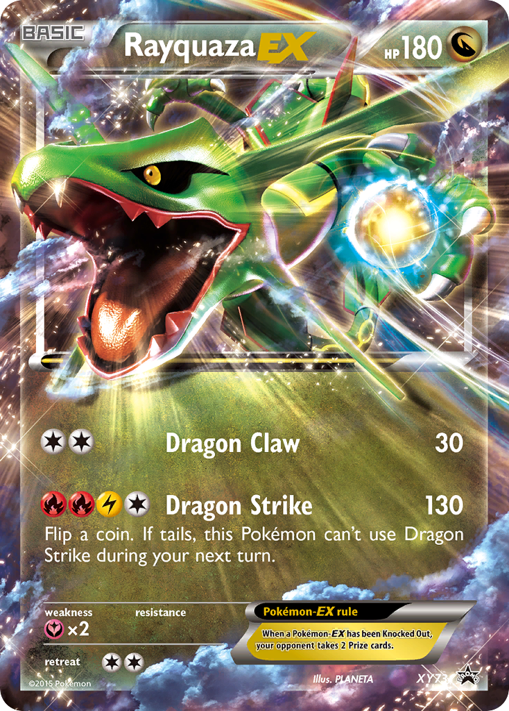 Rayquaza EX (XY73) [XY: Black Star Promos] | Fandemonia Ltd