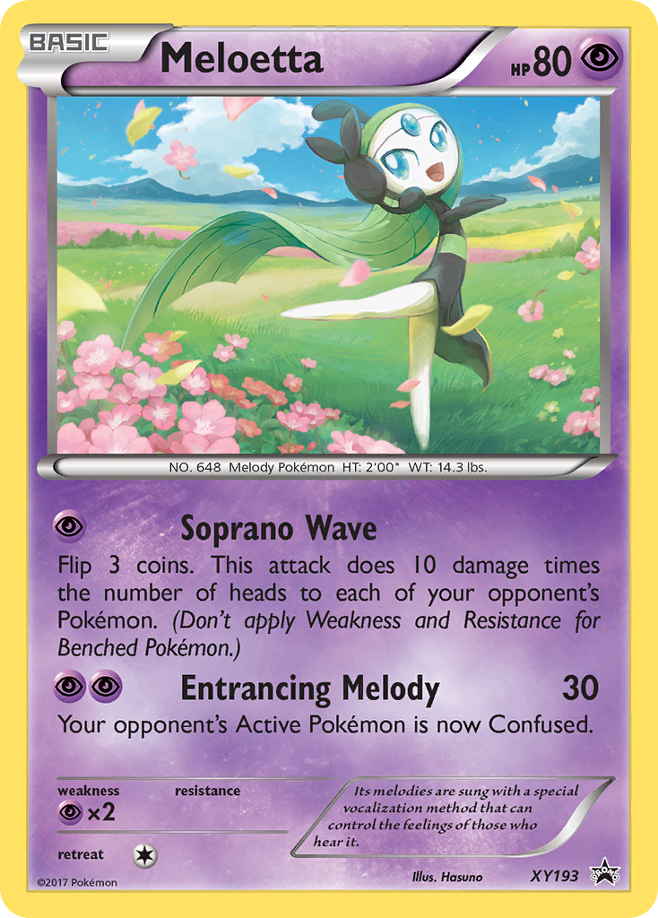 Meloetta (XY193) [XY: Black Star Promos] | Fandemonia Ltd