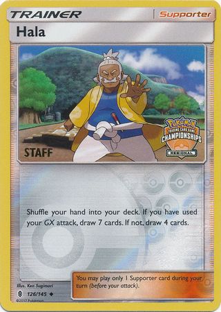 Hala (126/145) (Regional Championship Promo Staff) [Sun & Moon: Guardians Rising] | Fandemonia Ltd