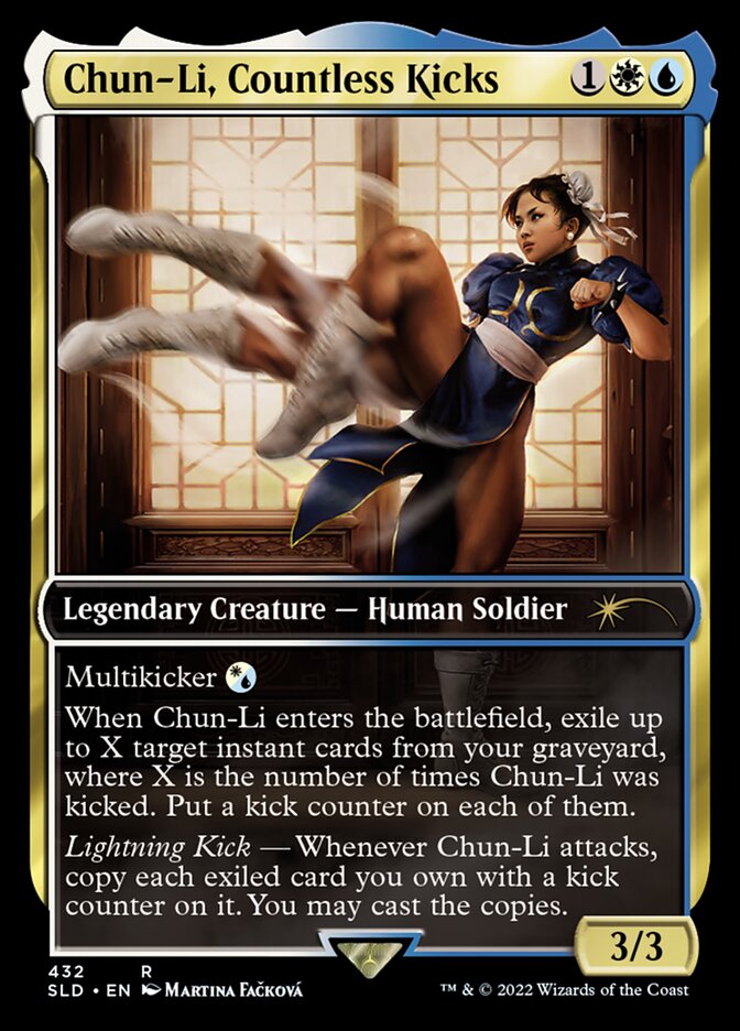 Chun-Li, Countless Kicks [Secret Lair Drop Series] | Fandemonia Ltd