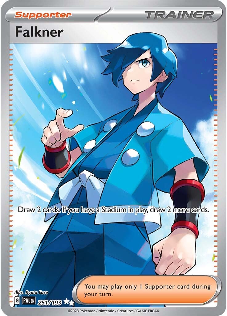 Falkner (251/193) [Scarlet & Violet: Paldea Evolved] | Fandemonia Ltd