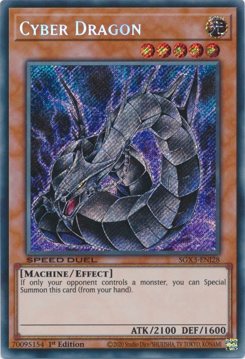 Cyber Dragon [SGX3-ENI28] Secret Rare | Fandemonia Ltd