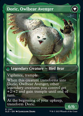 Doric, Nature's Warden // Doric, Owlbear Avenger [Secret Lair Drop Series] | Fandemonia Ltd