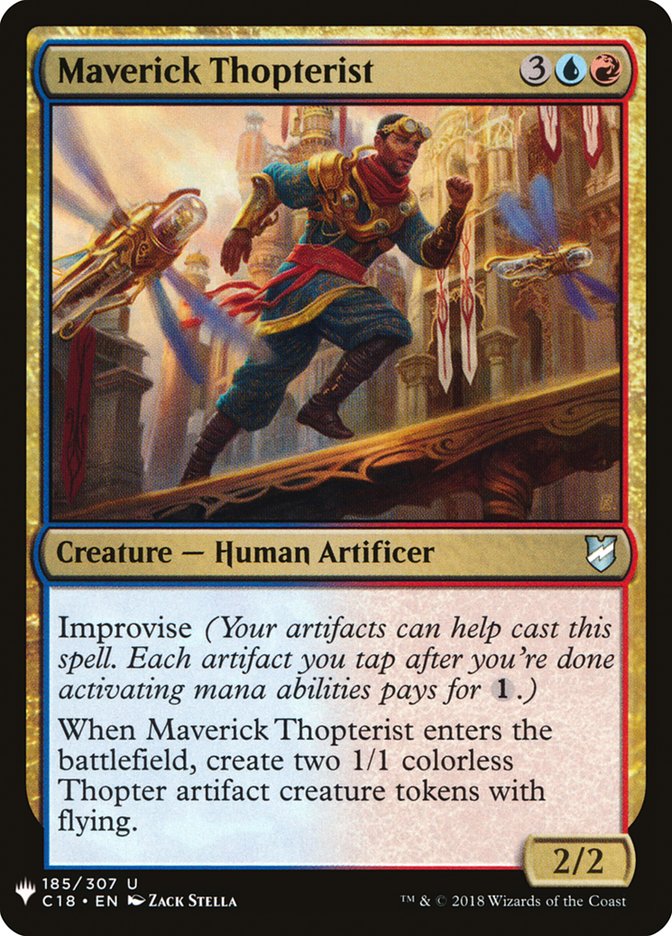 Maverick Thopterist [Mystery Booster] | Fandemonia Ltd