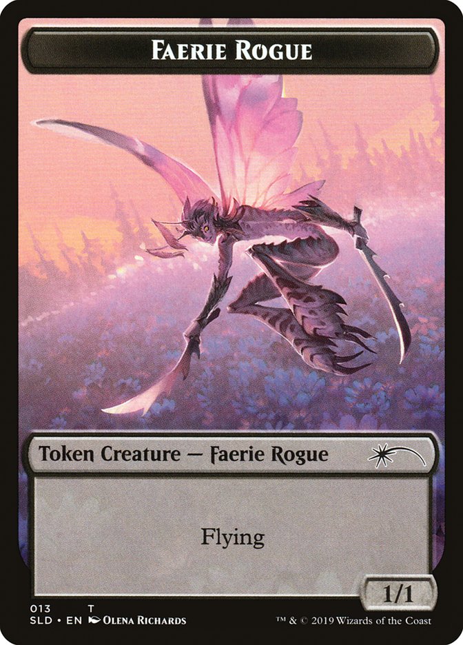 Faerie Rogue Token (013) [Secret Lair Drop Series] | Fandemonia Ltd