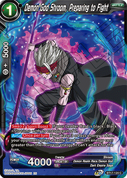 Demon God Shroom, Preparing to Fight (BT17-124) [Ultimate Squad] | Fandemonia Ltd