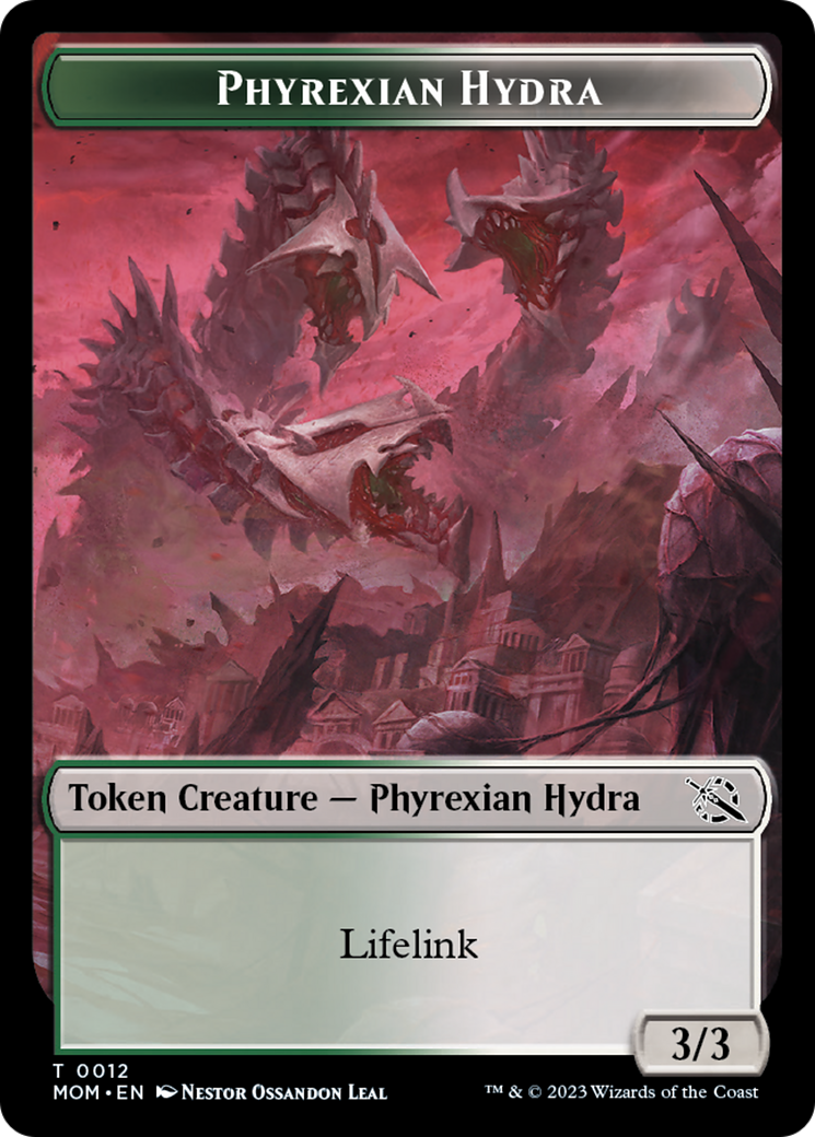 Phyrexian Hydra Token (12) [March of the Machine Tokens] | Fandemonia Ltd