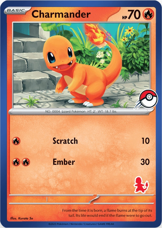 Charmander (Blue Border) [My First Battle] | Fandemonia Ltd