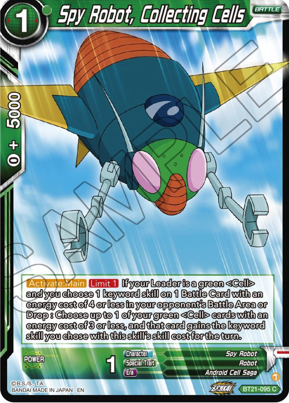 Spy Robot, Collecting Cells (BT21-095) [Wild Resurgence] | Fandemonia Ltd