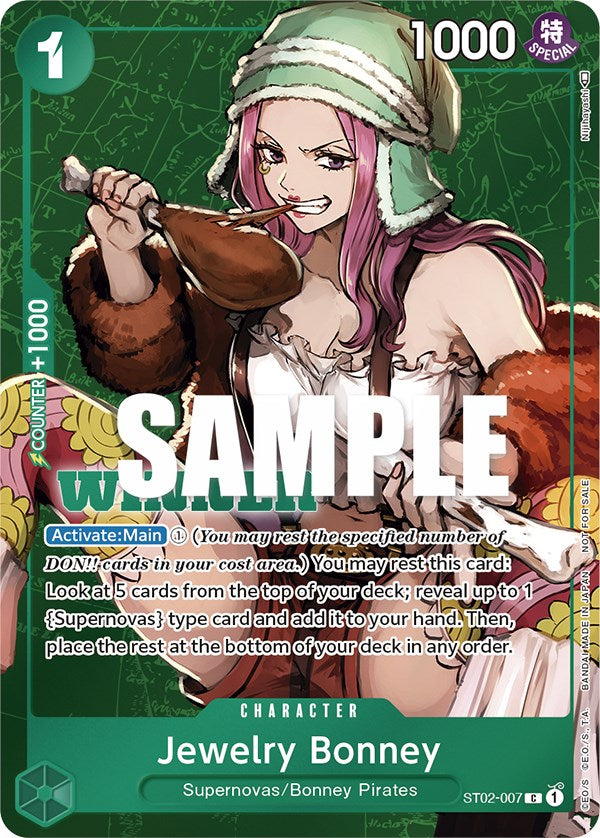 Jewelry Bonney (Tournament Pack Vol. 3) [Winner] [One Piece Promotion Cards] | Fandemonia Ltd