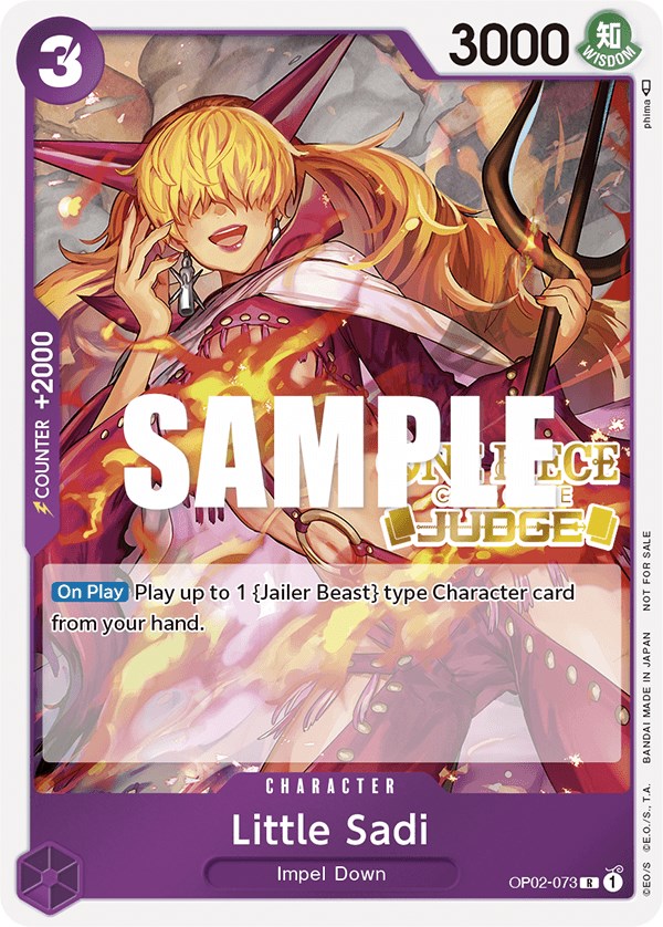 Little Sadi (Judge) [One Piece Promotion Cards] | Fandemonia Ltd