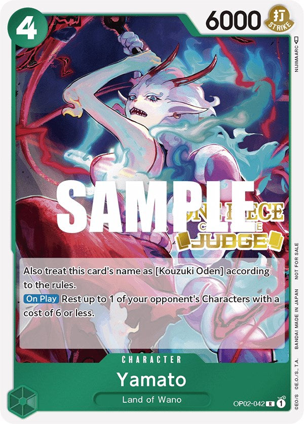 Yamato (Judge) [One Piece Promotion Cards] | Fandemonia Ltd