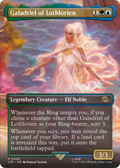 Galadriel of Lothlorien (Borderless Alternate Art) [The Lord of the Rings: Tales of Middle-Earth] | Fandemonia Ltd