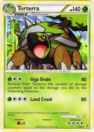 Torterra (10/95) (Cracked Ice Holo) [HeartGold & SoulSilver: Unleashed] | Fandemonia Ltd