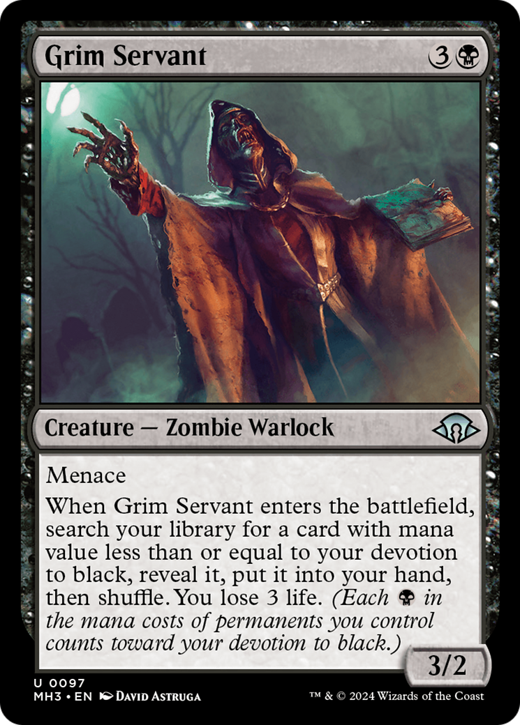 Grim Servant [Modern Horizons 3] | Fandemonia Ltd