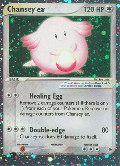 Chansey ex (96/109) [EX: Ruby & Sapphire] | Fandemonia Ltd