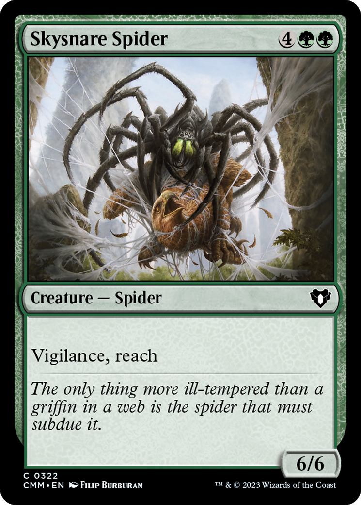 Skysnare Spider [Commander Masters] | Fandemonia Ltd