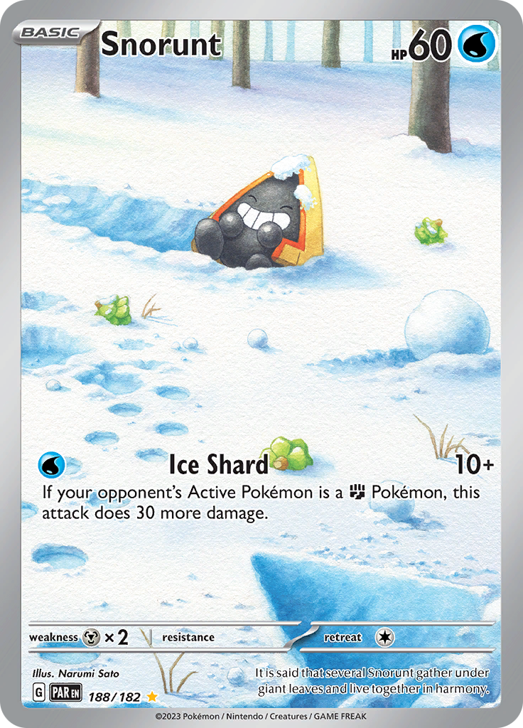 Snorunt (188/182) [Scarlet & Violet: Paradox Rift] | Fandemonia Ltd