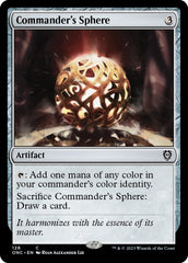 Commander's Sphere [Phyrexia: All Will Be One Commander] | Fandemonia Ltd