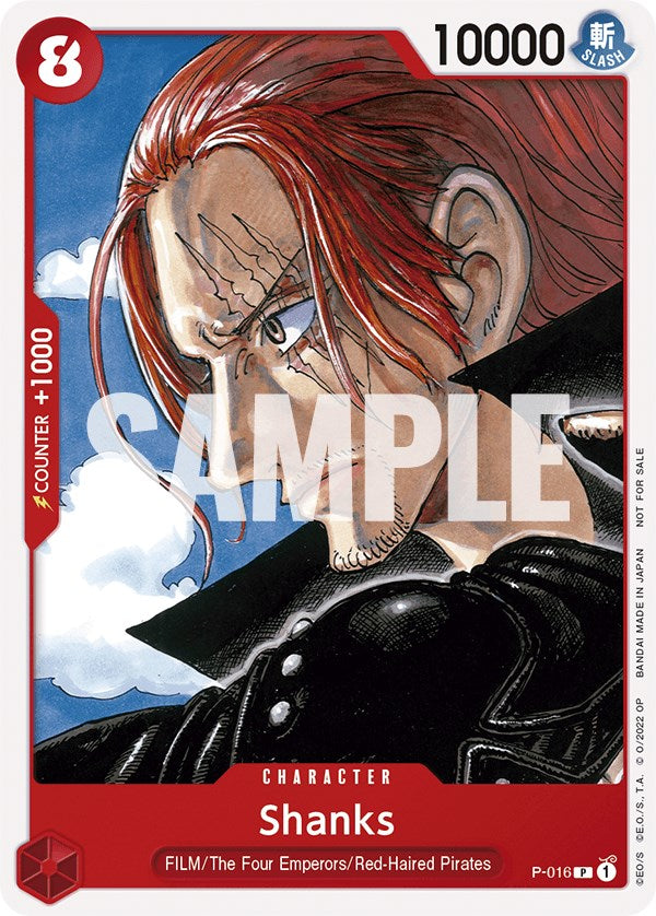 Shanks (One Piece Film Red) [One Piece Promotion Cards] | Fandemonia Ltd