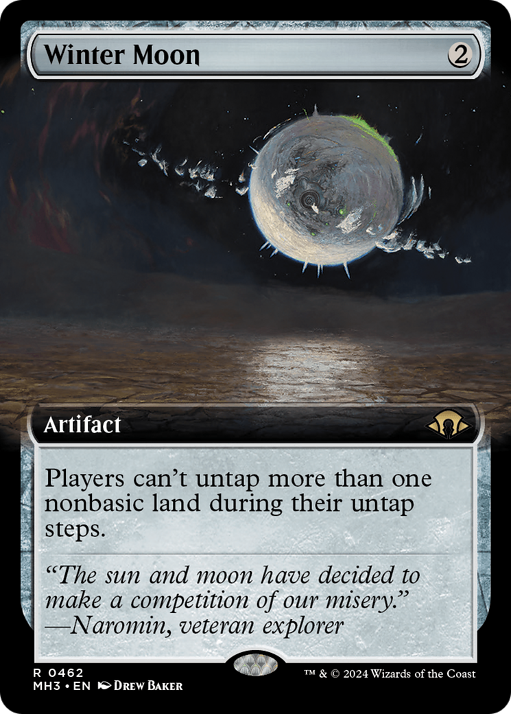 Winter Moon (Extended Art) [Modern Horizons 3] | Fandemonia Ltd