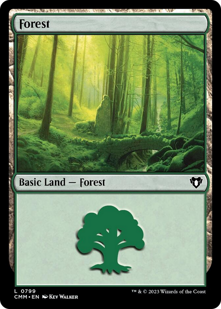 Forest (799) [Commander Masters] | Fandemonia Ltd