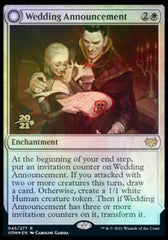 Wedding Announcement // Wedding Festivity [Innistrad: Crimson Vow Prerelease Promos] | Fandemonia Ltd