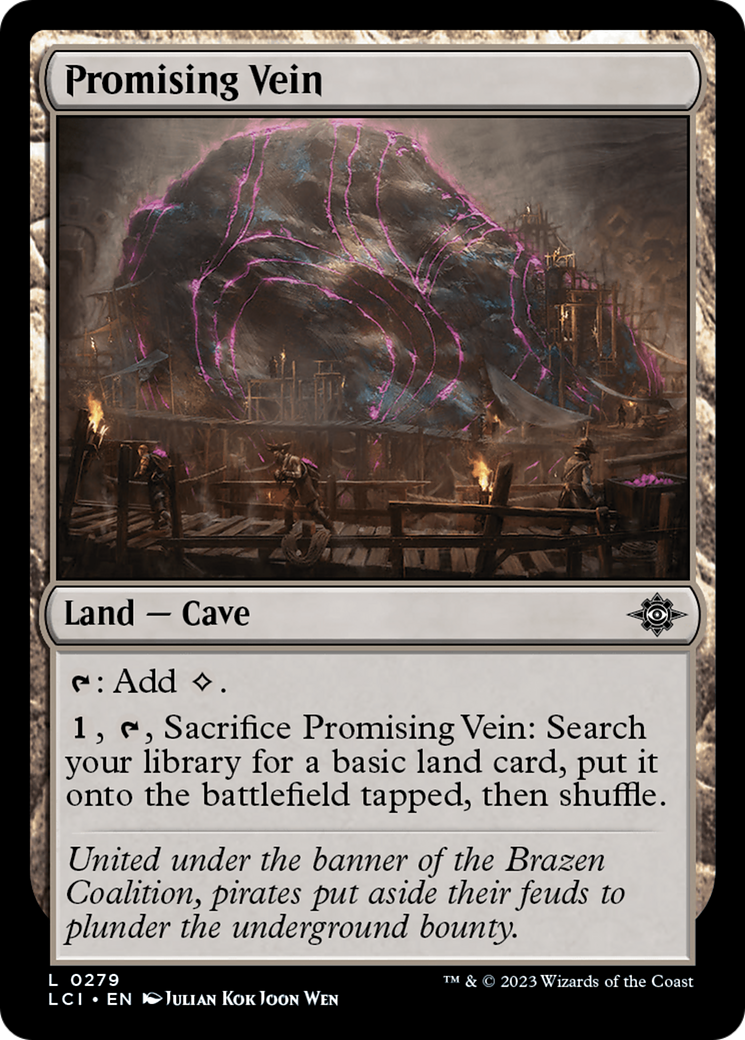 Promising Vein [The Lost Caverns of Ixalan] | Fandemonia Ltd