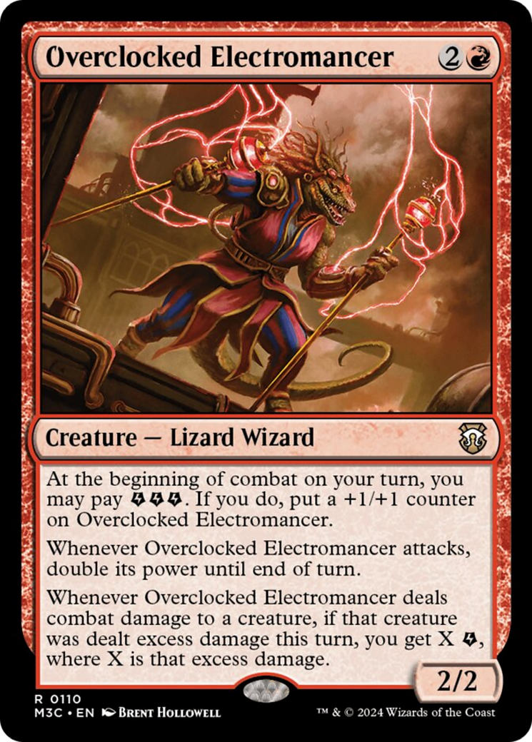 Overclocked Electromancer [Modern Horizons 3 Commander] | Fandemonia Ltd