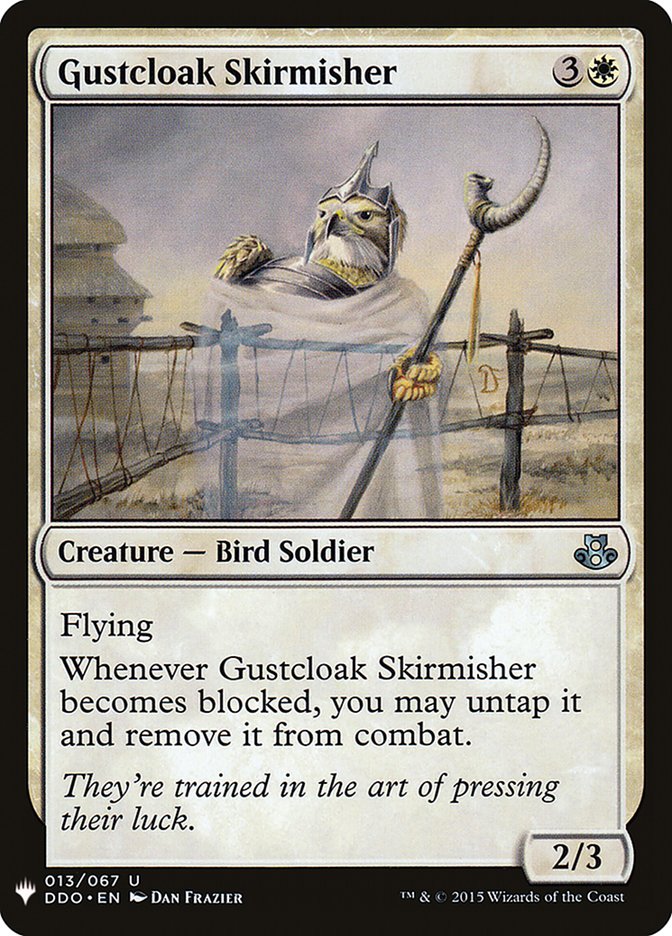 Gustcloak Skirmisher [Mystery Booster] | Fandemonia Ltd