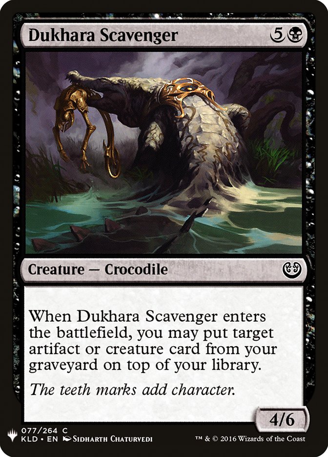 Dukhara Scavenger [Mystery Booster] | Fandemonia Ltd