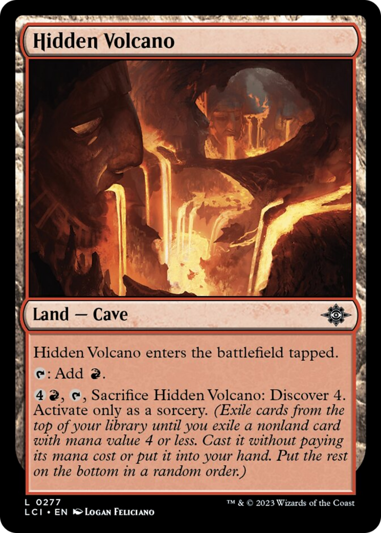 Hidden Volcano [The Lost Caverns of Ixalan] | Fandemonia Ltd