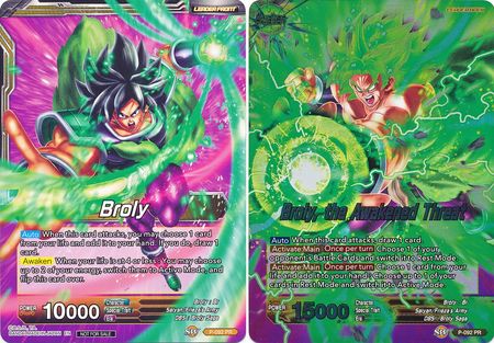 Broly // Broly, the Awakened Threat (Championship Final 2019) (2nd Place) (P-092) [Tournament Promotion Cards] | Fandemonia Ltd