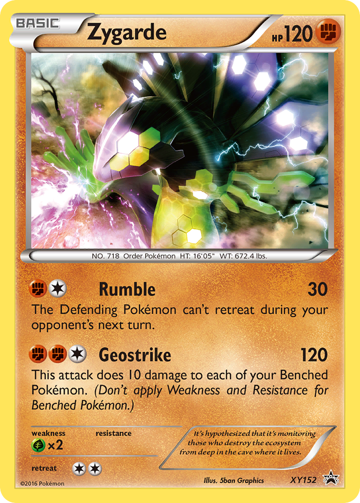 Zygarde (XY152) [XY: Black Star Promos] | Fandemonia Ltd