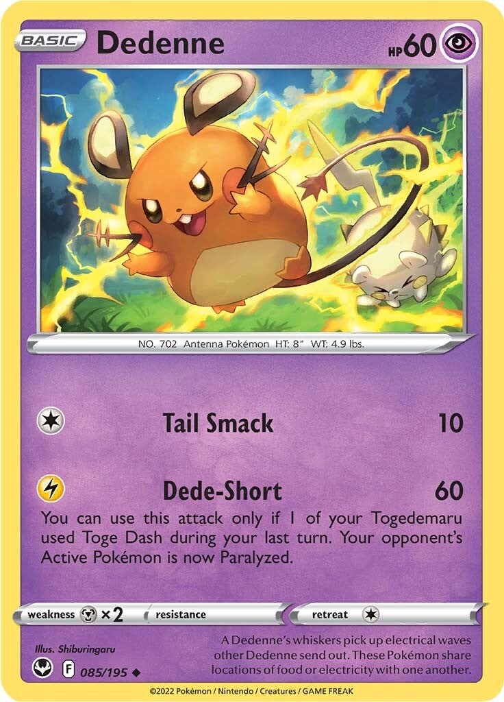 Dedenne (085/195) [Sword & Shield: Silver Tempest] | Fandemonia Ltd