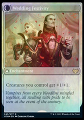 Wedding Announcement // Wedding Festivity [Innistrad: Crimson Vow Prerelease Promos] | Fandemonia Ltd