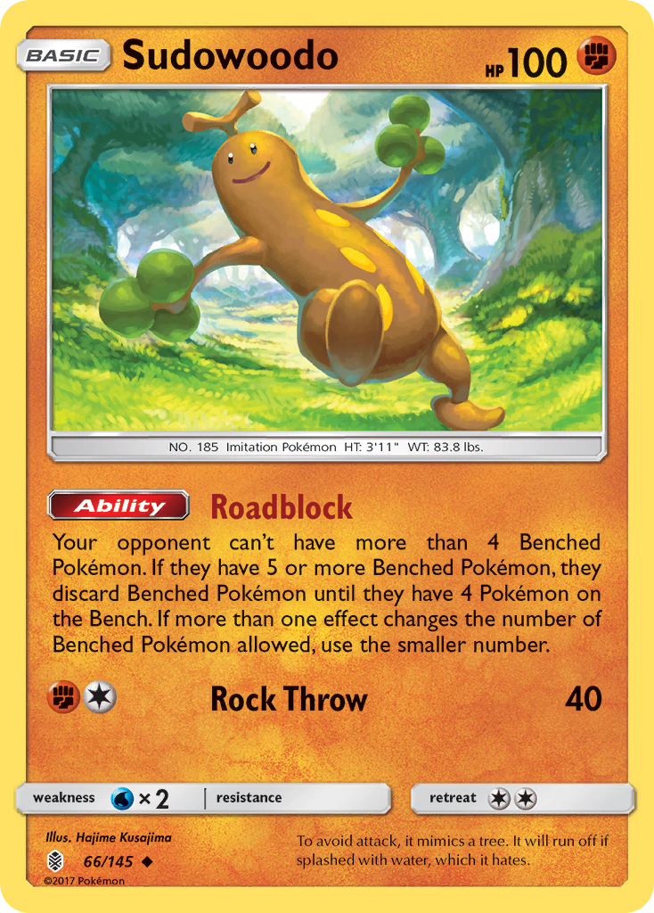 Sudowoodo (66/145) [Sun & Moon: Guardians Rising] | Fandemonia Ltd