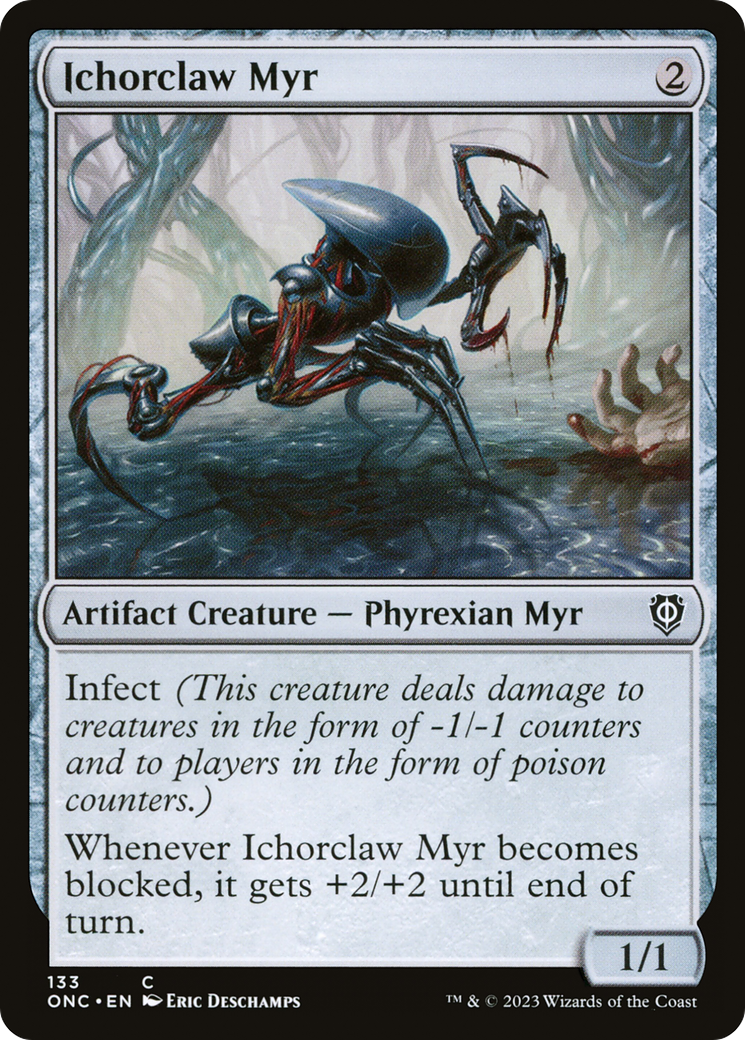 Ichorclaw Myr [Phyrexia: All Will Be One Commander] | Fandemonia Ltd