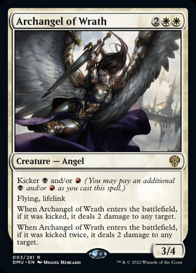 Archangel of Wrath (Promo Pack) [Dominaria United Promos] | Fandemonia Ltd