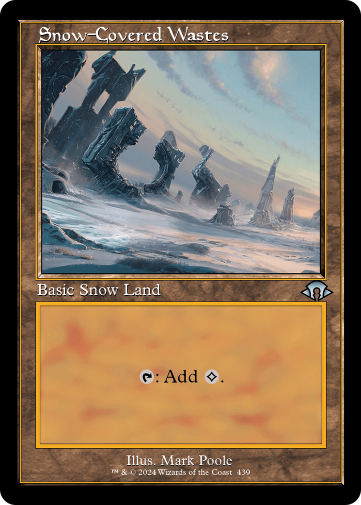 Snow-Covered Wastes (Retro) [Modern Horizons 3] | Fandemonia Ltd