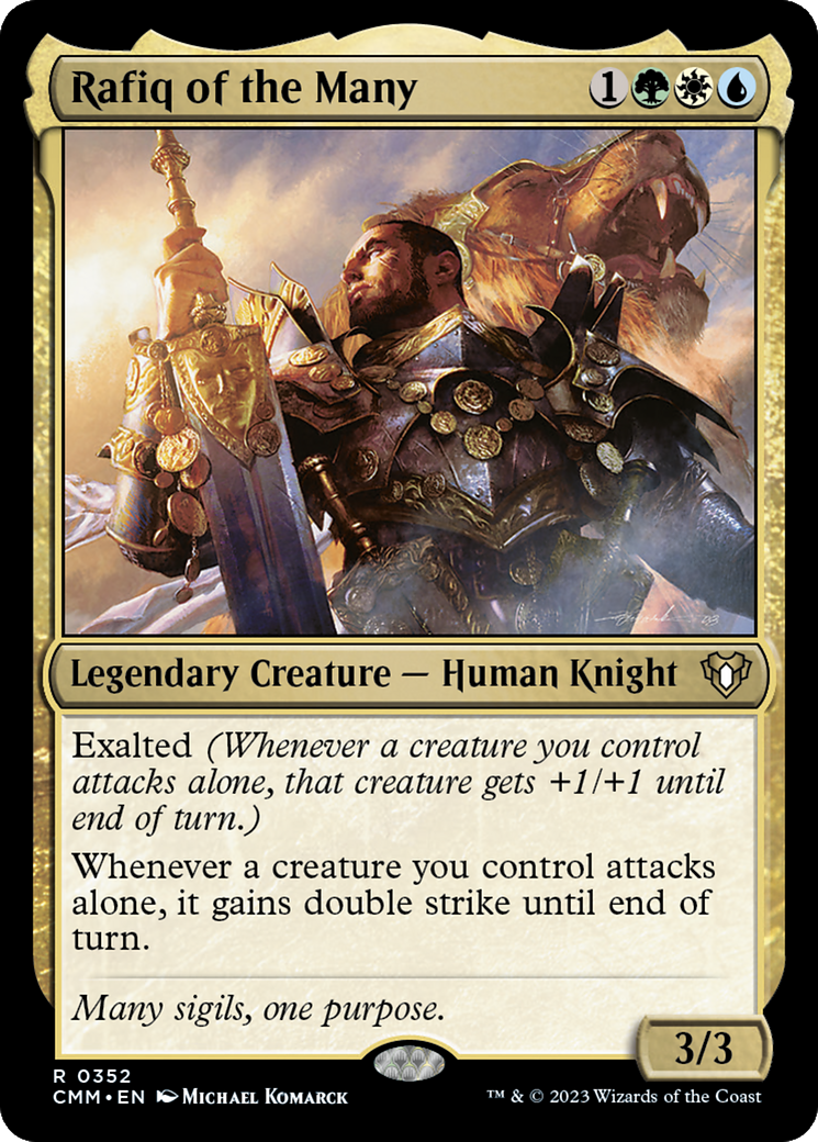 Rafiq of the Many [Commander Masters] | Fandemonia Ltd