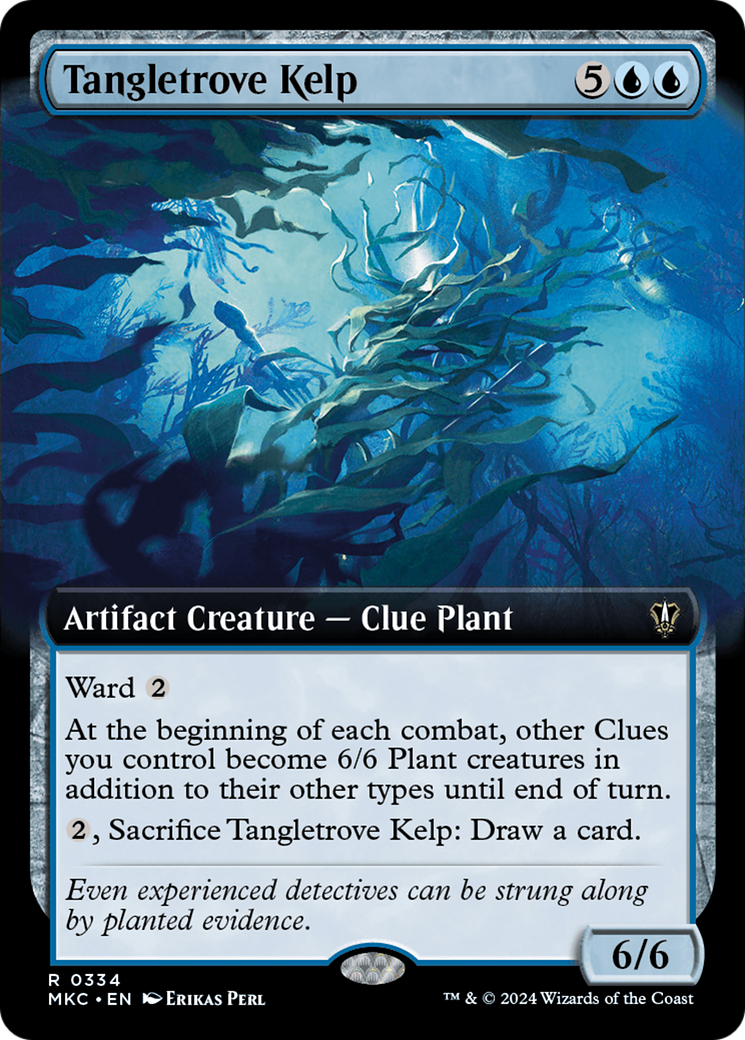 Tangletrove Kelp (Extended Art) [Murders at Karlov Manor Commander] | Fandemonia Ltd