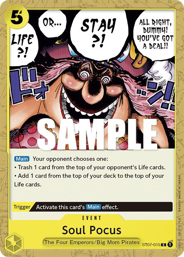 Soul Pocus [Starter Deck: Big Mom Pirates] | Fandemonia Ltd